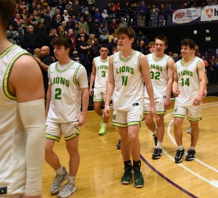 West Linn Central Catholic 6A Oregon boys basketball quarterfinal Taylor Balkom 50